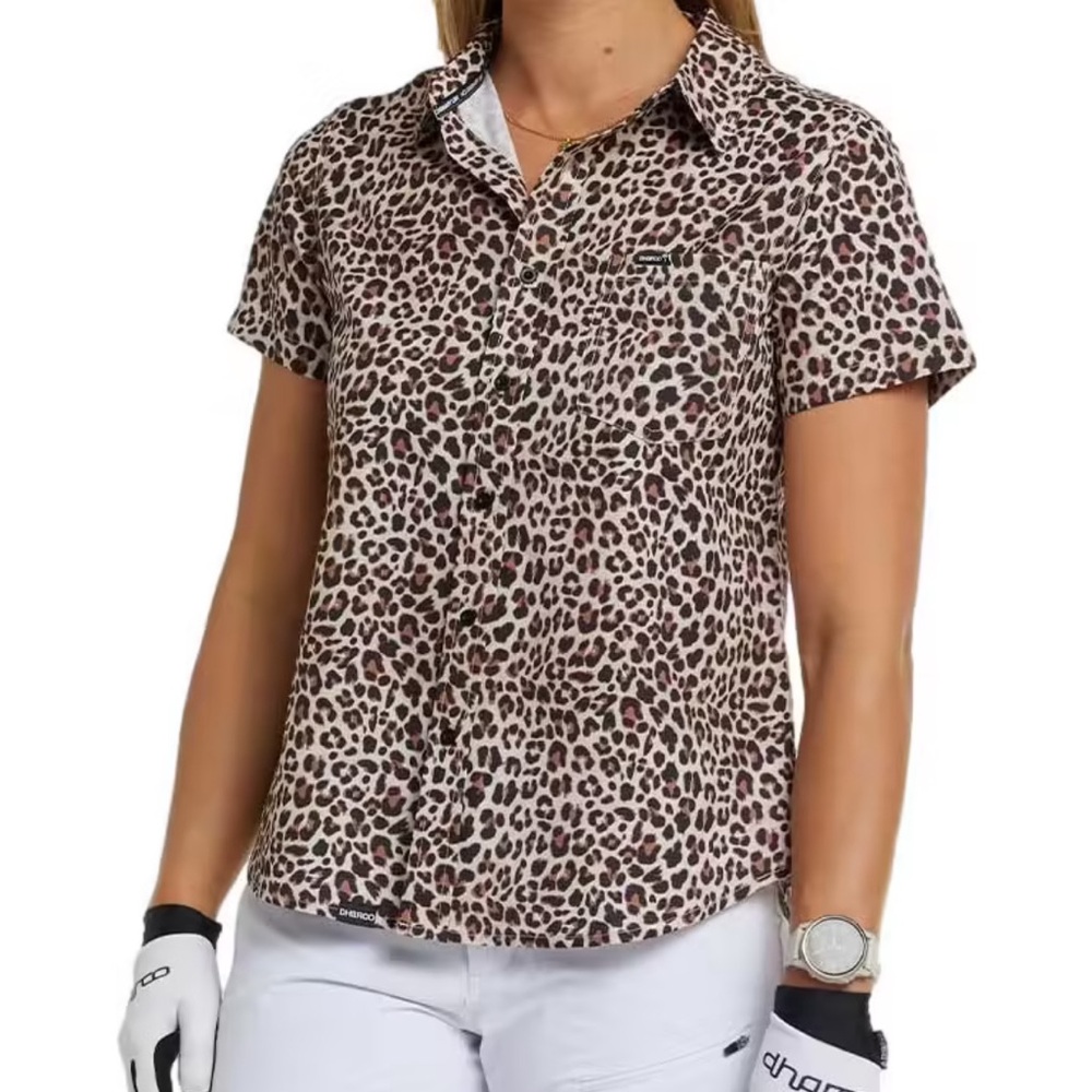 DHARCO TECH PARTY WOMENS SHIRT ANIMAL PRINT